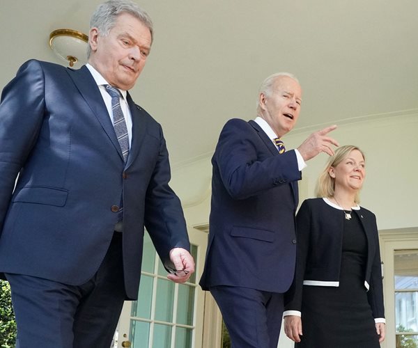 Biden Hails Sweden, Finland NATO Bids as Leaders Visit US