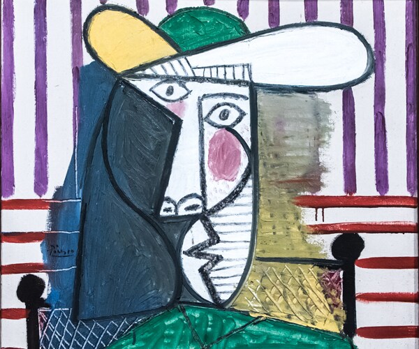 picasso's bust of a woman