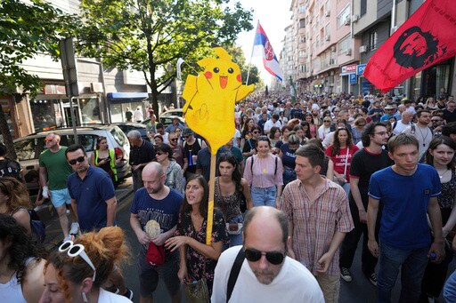 Thousands Rally in Serbia and Accuse Police of Brutality at Anti-government Demonstrations