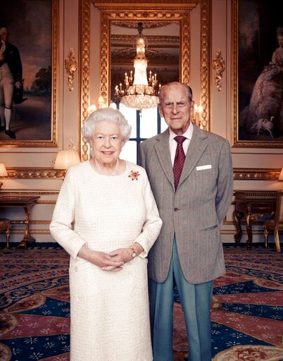 AP PHOTOS: British Royals to Celebrate 70th Anniversary