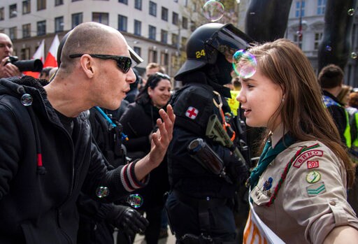 Photo of Czech Teen Scout Confronting Neo-Nazis Becomes Hit