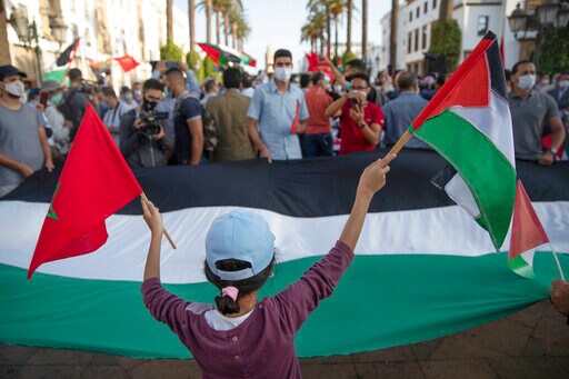 Moroccans Protest Arab Nations Normalizing Ties with Israel