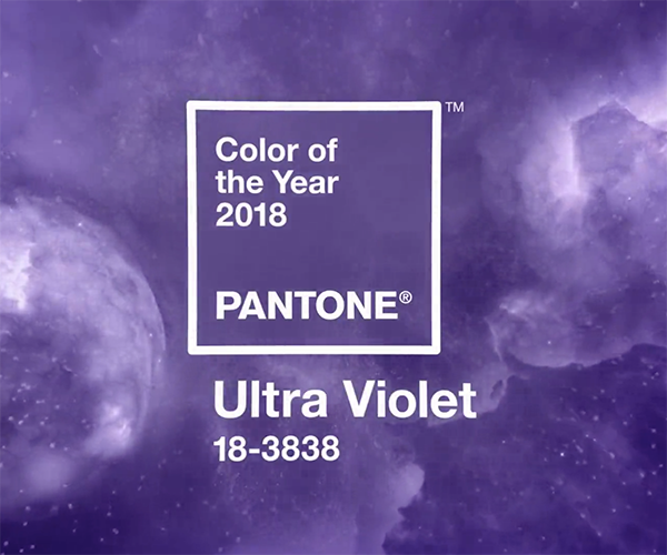 2018 Color of the Year: Pantone Selects Ultra Violet
