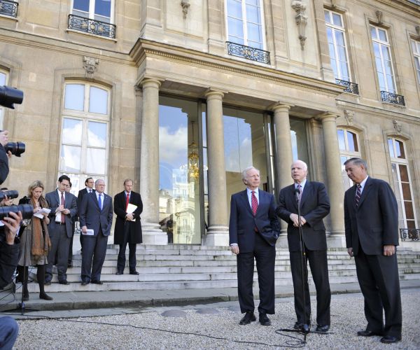 Lieberman: McCain Treasured Trips With Me, Graham