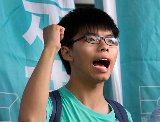 HK Party Says Joshua Wong Has Been Detained in Thailand