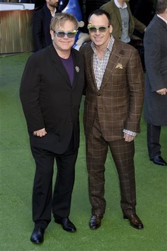 Elton John & David Furnish
