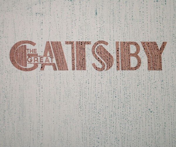 The back dropout of The Great Gatsby is shown at a premiere in Australia.
