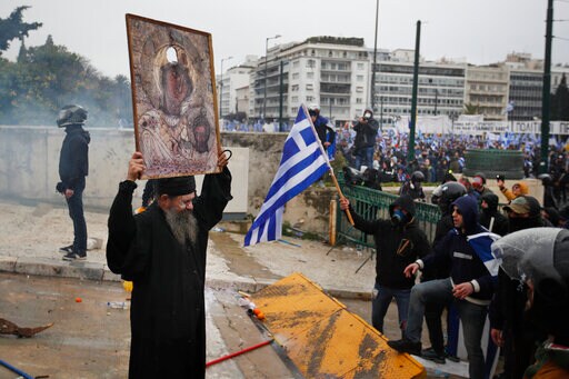 After Violence, Greek Parliament Debates Deal with Macedonia