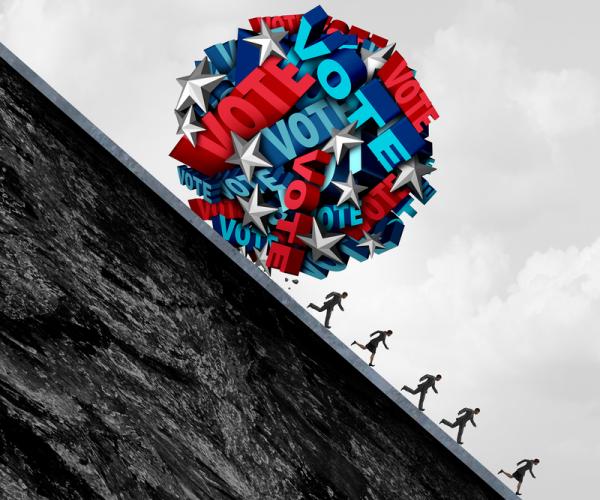 Goldman: Options Market Pushing Election Risk to December