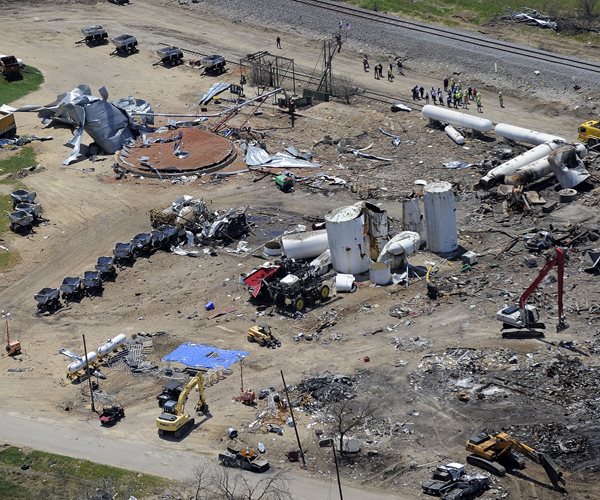 Official: Fire in Texas Fertilizer Plant Blast Was Criminal