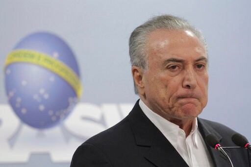 The Latest: Brazil's Socialist Party Pulls out of Coalition