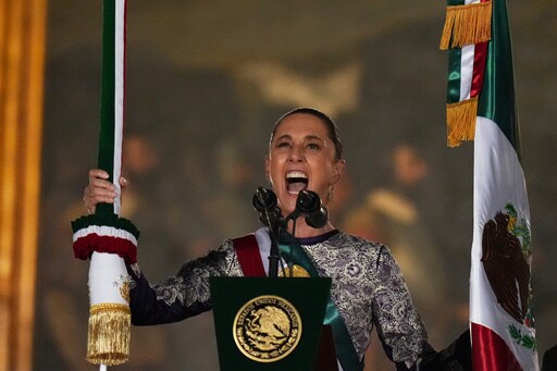 A Female President Leads Mexican Independence Celebrations for the First Time