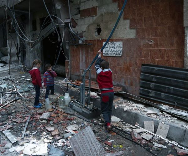 Strikes, Clashes Rock Syria's Ghouta Despite Ceasefire Call