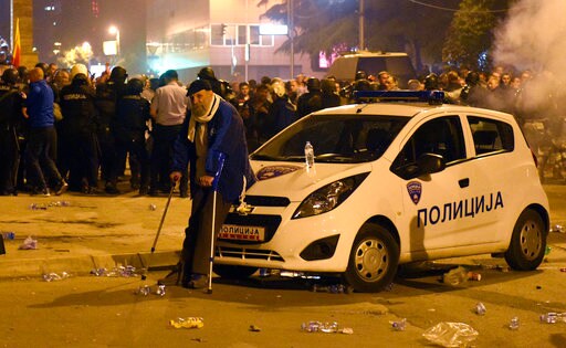 Macedonia's Head Seeks Emergency Talks after Parliament Riot