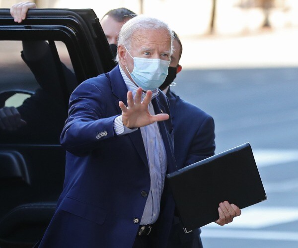 Biden Glad Trump Is Better, Says Crisis Remains