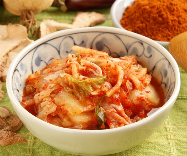 bowl of kimchi