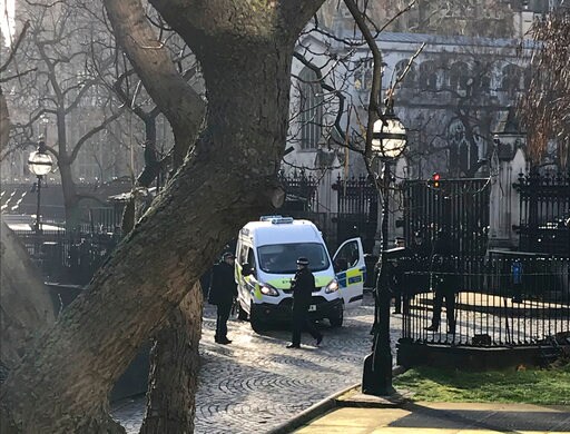 UK Police Use Taser to Subdue Man inside Parliament Gate
