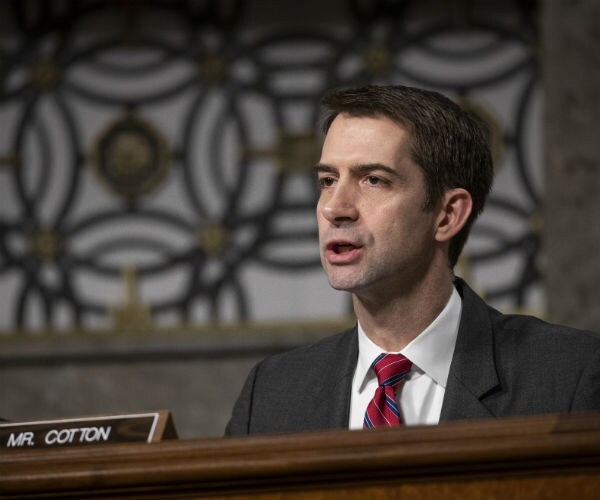 sen. tom cotton speaking on capitol hill