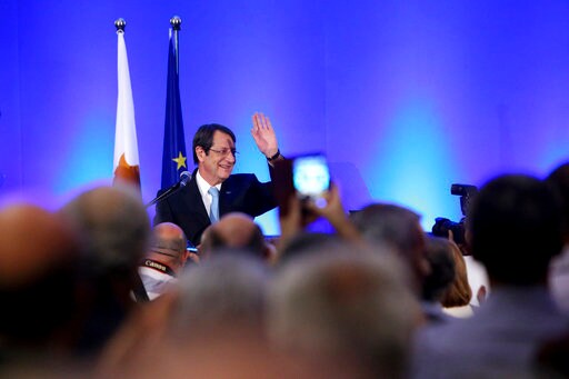 Cyprus President, 71, Declares Bid for Second 5-year Term