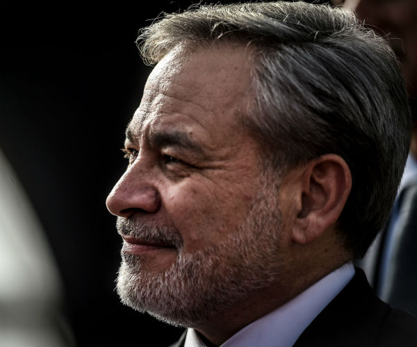 Dan Brouillette is shown with a grey beard