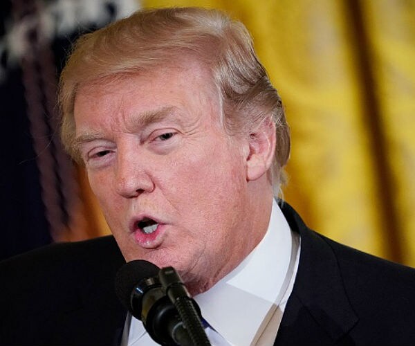 Trump Calls It 'False Rumor' That He and May Don't Get Along