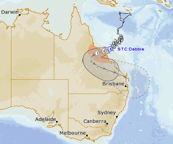 Cyclone Debbie Barrels Toward Australian Coast, Thousands Evacuated