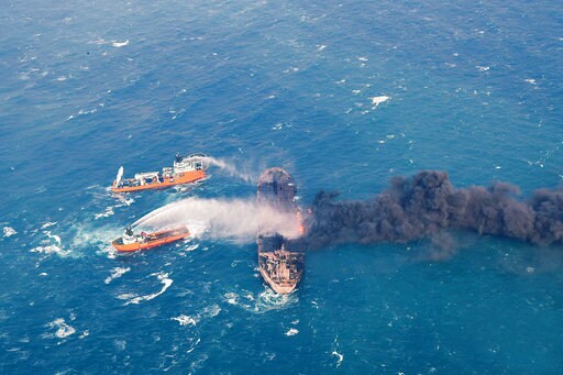 Rescuers Expand Search for Survivors of Ship Fire off China
