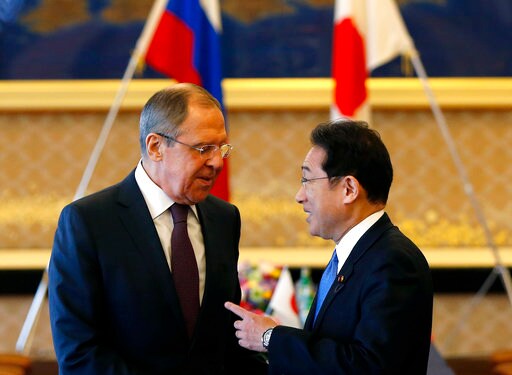 Japan and Russia Hold Talks on Security, Territorial Dispute