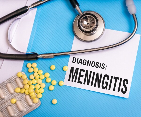 Diagnosis pad 'bacterial meningitis'