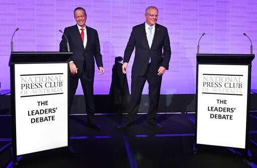 Australian Political Contender Fights Back Tears over Mother