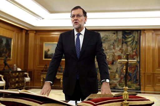Rajoy Takes Oath as Spain's Prime Minister