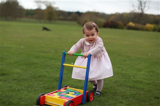 Princess Charlotte Rakes in the Gifts on Her 1st Birthday