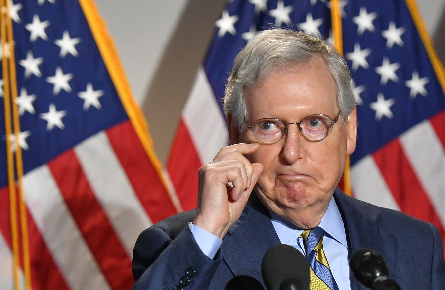 McConnell Outlines Demands<br> for Spending Bills
