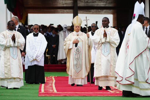 Pope Wraps up Cameroon Visit with Mass as he Looks Ahead to Angola
