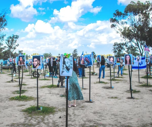 site of a memorial to a massacre in a nation of the middle east s