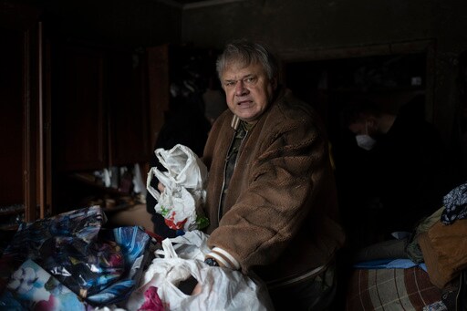 As a Missile Hits a Kyiv Apartment Building, Survivors Lose a Lifetime's Possessions in Seconds