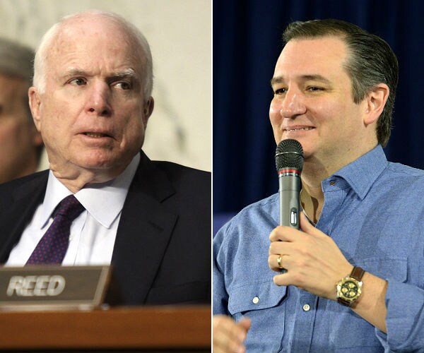 McCain Warms to 'Wacko Bird' Cruz in Hewitt Interview
