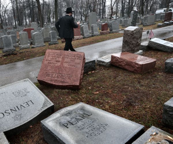 Jewish Cemetery Vandalized in Apparent Hate Crime