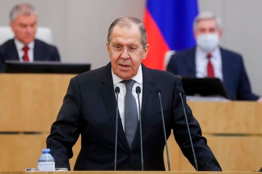 Russia's Lavrov: NATO Wants to 'drag' Ukraine into Alliances