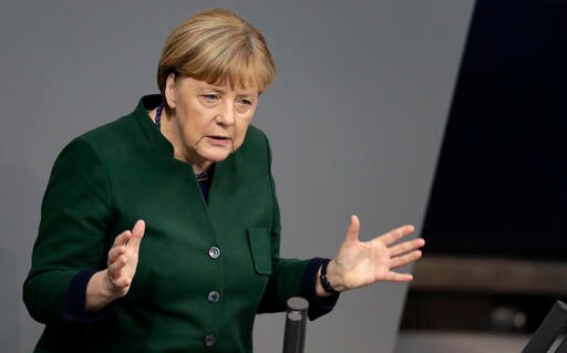 Germany's Merkel 'not Happy' Pacific Trade Pact in Danger