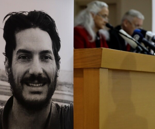 the parents of journalist austin tice speak at a press conference