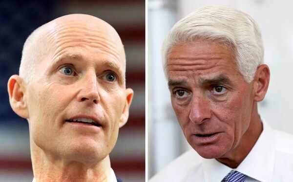 Scott Edges Out Crist in Florida Governor's Race Poll