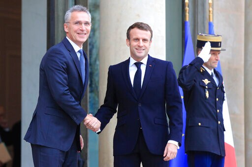 Macron Urges Big Strategic NATO Discussion at London Summit