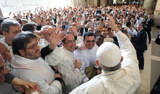 The Latest: Pope Francis to Have Cataracts Surgery Next Year