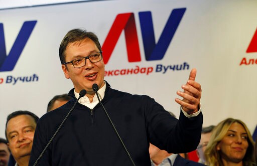 Official Results Confirm Serbia PM Vucic Elected President