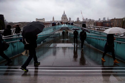 The Latest: Blast of Cold Air, Snow Hit France