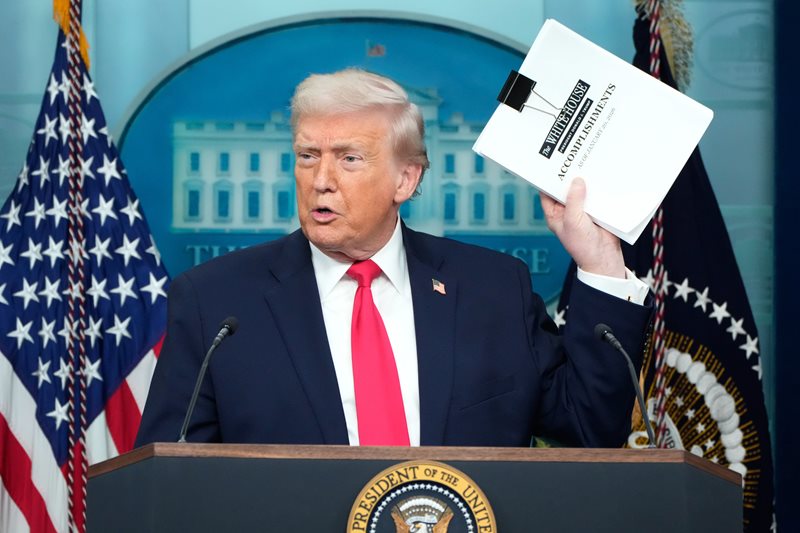 Trump Celebrates His First Year Back in Office