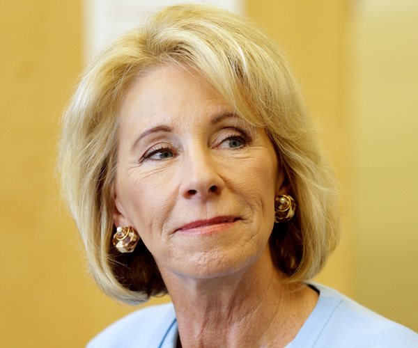 Despite Protests, DeVos Delivering Bethune-Cookman Address