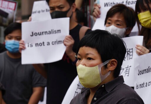 Hong Kong Journalist Charged as Press Freedom Fears Grow