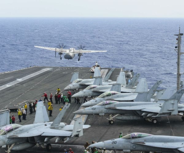 Ships, Aircraft Search for 3 US Sailors Missing in Crash